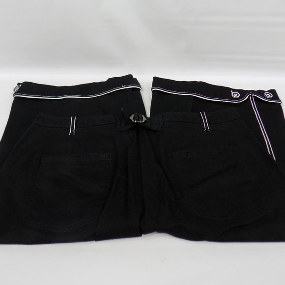 Larry Levine Stretch Bermuda Shorts Size 10 - Picture 8 of 9